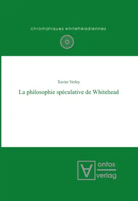 Verley | La philosophie spéculative de Whitehead | E-Book | www.sack.de