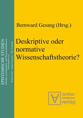 Gesang | Deskriptive oder normative Wissenschaftstheorie? | E-Book | www.sack.de