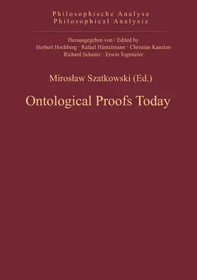 Szatkowski |  Ontological Proofs Today | Buch |  Sack Fachmedien