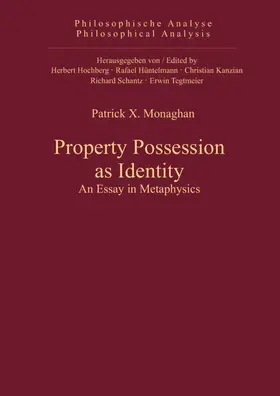 Monaghan | Property Possession as Identity | E-Book | www.sack.de