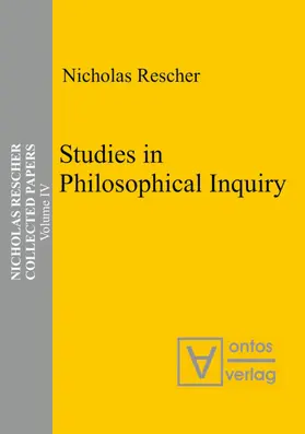 Rescher |  Studies in Philosophical Inquiry | eBook | Sack Fachmedien