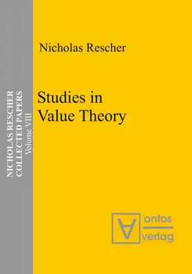 Rescher |  Studies in Value Theory | eBook | Sack Fachmedien