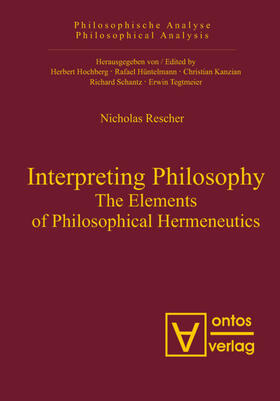 Rescher | Interpreting Philosophy | Buch | 978-3-11-032663-5 | sack.de