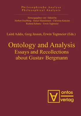 Addis / Tegtmeier / Jesson | Ontology and Analysis | Buch | 978-3-11-032666-6 | sack.de