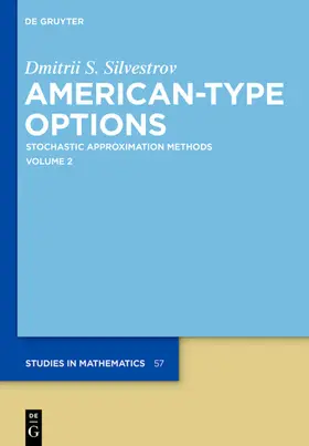 Silvestrov | American-Type Options | E-Book | sack.de