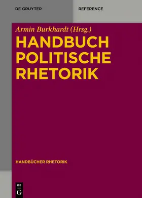 Burkhardt |  Handbuch Politische Rhetorik | Buch |  Sack Fachmedien