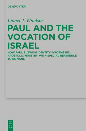 Windsor | Paul and the Vocation of Israel | Buch | 978-3-11-033188-2 | sack.de