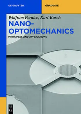Pernice / Busch |  Nano-Optomechanics | Buch |  Sack Fachmedien