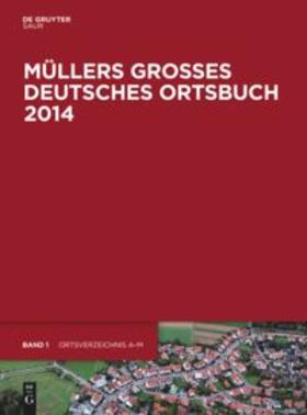 Opitz |  Müllers Großes Deutsches Ortsbuch 2014 | Buch |  Sack Fachmedien