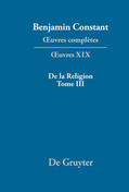 Kloocke / Thouard |  De la Religion, considérée dans sa source, ses formes et ses développements, Tome III | eBook | Sack Fachmedien