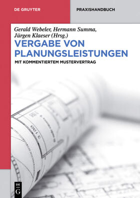 Webeler / Summa / Klaeser | Vergabe von Planungsleistungen | E-Book | sack.de
