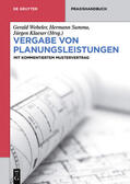 Webeler / Summa / Klaeser |  Vergabe von Planungsleistungen | eBook | Sack Fachmedien