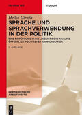 Girnth |  Sprache und Sprachverwendung in der Politik | Buch |  Sack Fachmedien