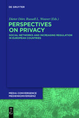 Weaver / Dörr | Perspectives on Privacy | Buch | 978-3-11-033817-1 | sack.de