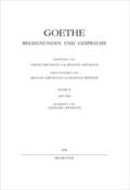 Reimann |  Goethe - Begegnungen und Gespräche Bd. 5 (1815-1816) | Buch |  Sack Fachmedien