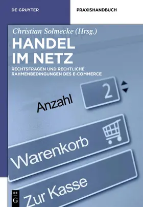 Solmecke | Handel im Netz | Buch | 978-3-11-034111-9 | sack.de