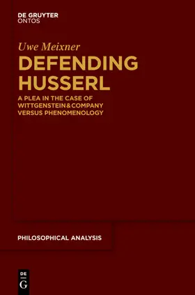 Meixner | Defending Husserl | E-Book | sack.de