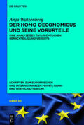Watzenberg |  Der homo oeconomicus und seine Vorurteile | Buch |  Sack Fachmedien