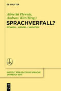 Plewnia / Witt |  Sprachverfall? | eBook | Sack Fachmedien