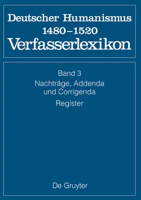 Worstbrock |  Nachträge, Addenda, Corrigenda, Register | Buch |  Sack Fachmedien