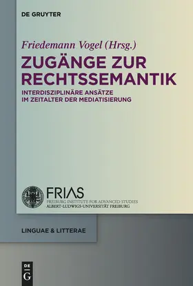 Vogel |  Zugänge zur Rechtssemantik | Buch |  Sack Fachmedien