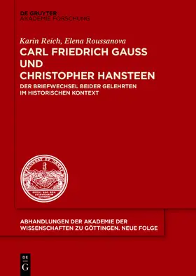 Reich / Roussanova | Carl Friedrich Gauß und Christopher Hansteen | E-Book | www.sack.de