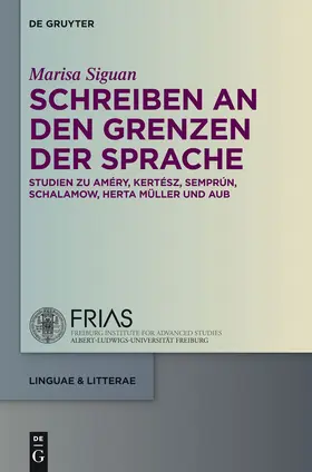Siguan |  Schreiben an den Grenzen der Sprache | Buch |  Sack Fachmedien