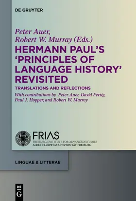 Auer / Murray | Hermann Paul's 'Principles of Language History' Revisited | E-Book | sack.de