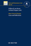 Wagner / Boom |  Mass Torts in Europe | Buch |  Sack Fachmedien