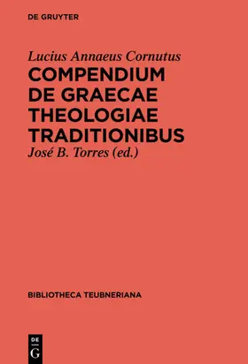 Torres / Cornutus | Compendium de Graecae Theologiae traditionibus | E-Book | sack.de
