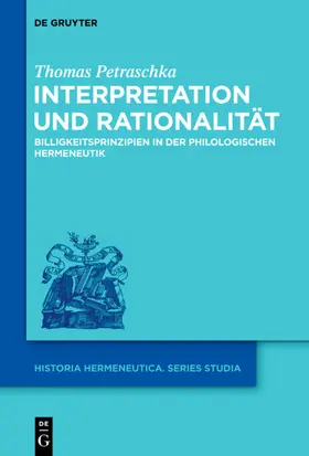 Petraschka |  Interpretation und Rationalität | Buch |  Sack Fachmedien