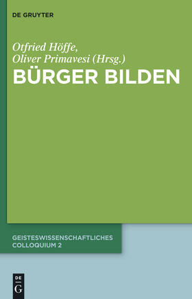 Höffe / Primavesi | Bürger bilden | E-Book | sack.de