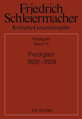 Weiland / Meckenstock / Arndt |  Predigten 1828-1829 | eBook | Sack Fachmedien