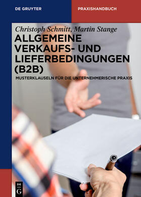 Schmitt / Stange | Allgemeine Verkaufs- und Lieferbedingungen (B2B) | E-Book | sack.de