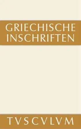 Pfohl |  Griechische Inschriften als Zeugnisse des privaten und öffentlichen Lebens | eBook | Sack Fachmedien