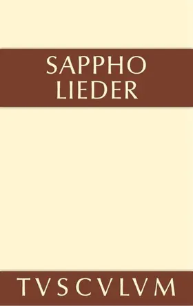 Sappho / Treu |  Lieder | eBook | Sack Fachmedien