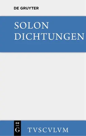 Solon / Preime | Dichtungen | Buch | 978-3-11-035772-1 | www.sack.de