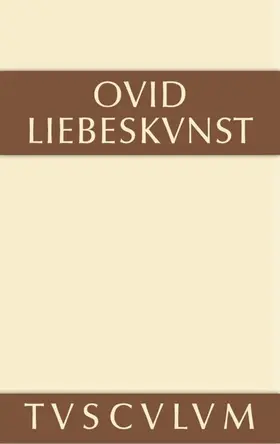 Ovid / Burger |  Liebeskunst / Ars amatoria | eBook | Sack Fachmedien