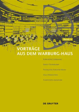 Fleckner / Kern / Recki |  Vorträge aus dem Warburg-Haus | Buch |  Sack Fachmedien