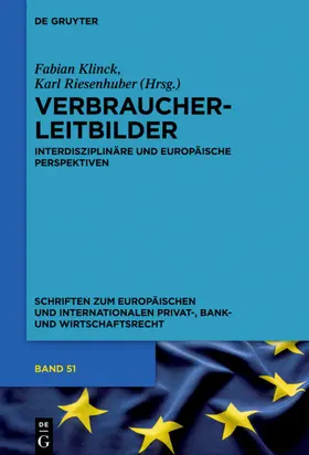 Riesenhuber / Klinck |  Verbraucherleitbilder | Buch |  Sack Fachmedien