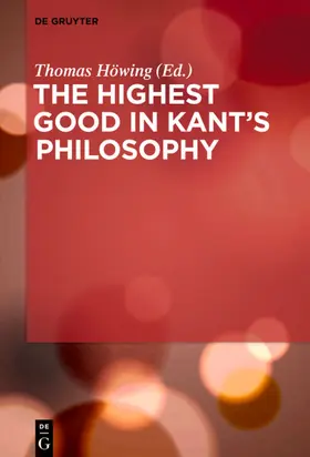 Höwing | The Highest Good in Kant’s Philosophy | E-Book | sack.de