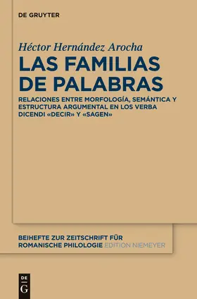 Hernández Arocha |  Las familias de palabras | Buch |  Sack Fachmedien
