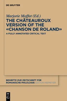 Moffat | The Châteauroux Version of the «Chanson de Roland» | E-Book | sack.de