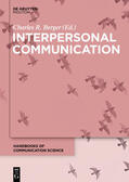 Berger |  Interpersonal Communication | eBook | Sack Fachmedien