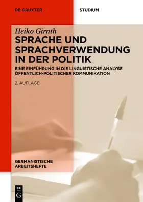 Girnth | Sprache und Sprachverwendung in der Politik | E-Book | sack.de