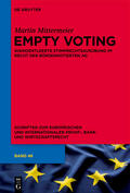 Mittermeier |  Empty Voting | eBook | Sack Fachmedien