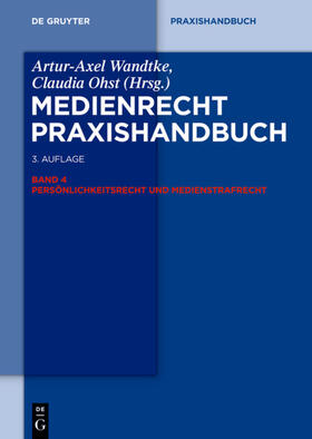 Wandtke / Ohst / Boksanyi |  Persönlichkeitsrecht und Medienstrafrecht | eBook | Sack Fachmedien
