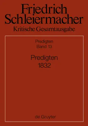 Schmid |  Predigten 1832 | eBook | Sack Fachmedien