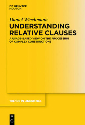 Wiechmann | Understanding Relative Clauses | E-Book | sack.de