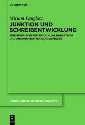Langlotz | Junktion und Schreibentwicklung | E-Book | sack.de